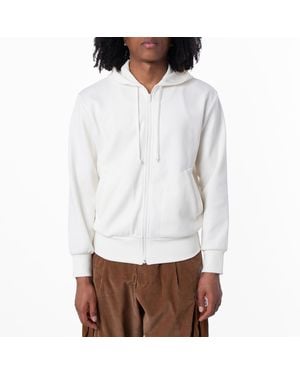 Comme des Garçons Play X Invader Zip Hoodie - White