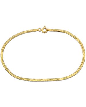 Amour 2Mm Herringbone Chain Bracelet - Metallic
