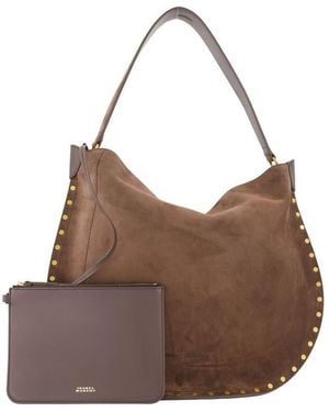 Isabel Marant Oskan Shoulder Bag - Brown