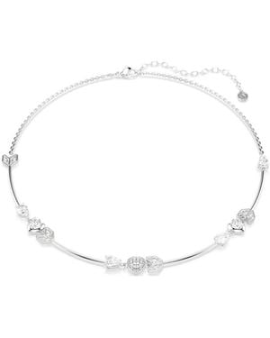 Swarovski Idyllia Heart With Arrow Necklace - Metallic