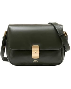 A.P.C. Grace Crossbody Bag Khaki - Green