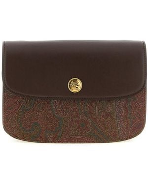 Etro Essential S Crossbody Bag - Brown