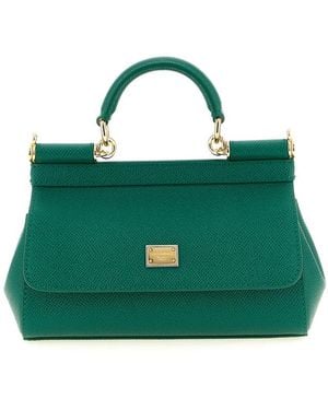 Dolce & Gabbana Dolce & Gabbana Sicily Top Handle Bag - Green