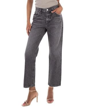 Agolde Ladies Spirit (Vint) Valen Mid-Rise Jeans - Grey