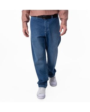 Bally Relaxed Fit Denim Jeans, Brand Size 48 Waist - Blue