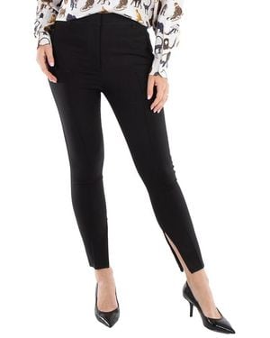 Burberry Ladies Skinny Stretch Wool Trouser, Brand Size 4 (Us - Black