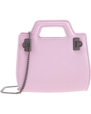 Ferragamo Wanda Mini Crossbody Bag - Purple