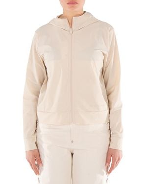 Save The Duck Pear Zip Hooded Jacket, Brand Size 0 - Natural