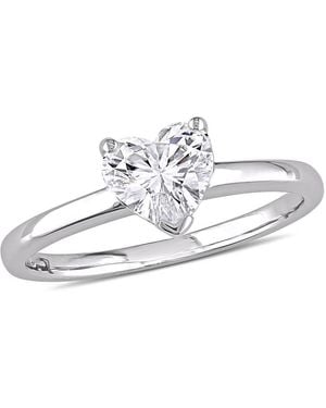 Created Forever 1Ct Tw Lab Grown Diamond Heart Engagement Ring - White