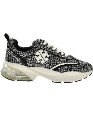 Tory Burch Good Luck Tweed Trainers - Multicolour