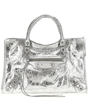 Balenciaga Le City Medium Handbag - Grey