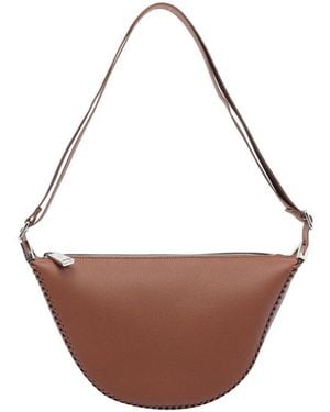 Fendi Small Melon Messenger Bag - Brown