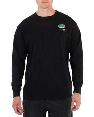 Beautiful People Dark Eric Carle Suvin Jersey Logo T-Shirt, Brand Size 38 - Black