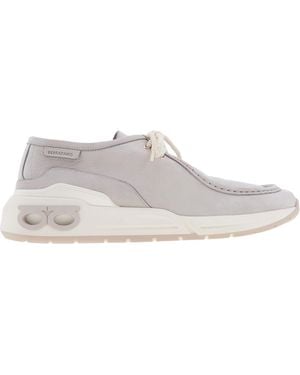 Ferragamo Dafne Runner Sole Low-Top Trainers - Grey