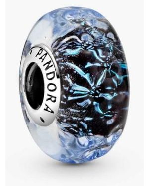 PANDORA Wavy Sterling Charm - Blue