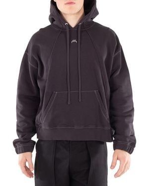 A_COLD_WALL* A Cold Wall Millbank Cotton Hoodie - Blue