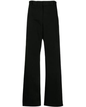 Ferragamo Wide-Leg Trousers - Black