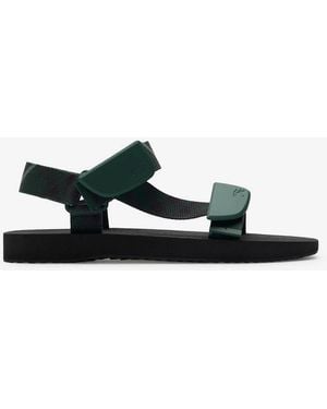 Burberry Check Trek Sandals, Brand Size 43 Us - Black