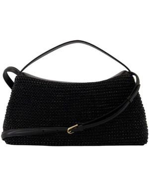 TOTEME T-Lock Top Handle Bag - Black