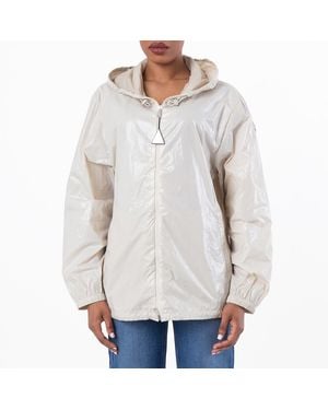Moncler Wuisse Zip-Fastening Hooded Jacket, Brand Size 3 (Large) - Grey