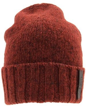 ZEGNA Ermenegildo Oasi Cashmere Beanie - Red
