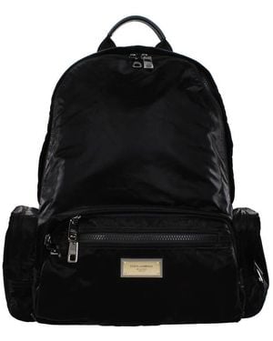 Dolce & Gabbana Dolce & Gabbana Nylon Backpack - Black