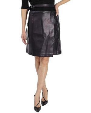 Atlein Ladies Belt Skirt, Brand Size 38 (Us - Black