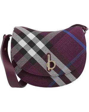 Burberry Medium Rocking Horse Bag - Purple