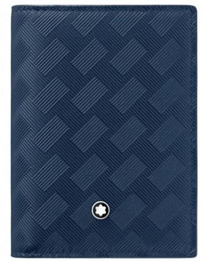 Montblanc Extreme 3.0 Leather 4Cc Card Holder - Blue