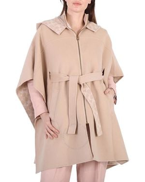COACH Classic Double Face Cape - Brown