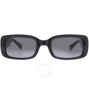 Guess Smoke Gradient Square Sunglasses Gf6135 01b 53 - Grey
