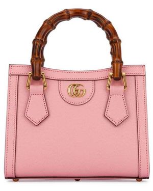 Gucci Borsa Top Handle Bag - Pink