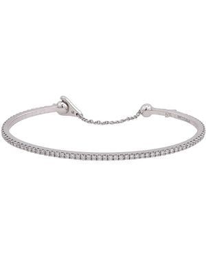 Messika 18K Skinny Diamond Bracelet - White