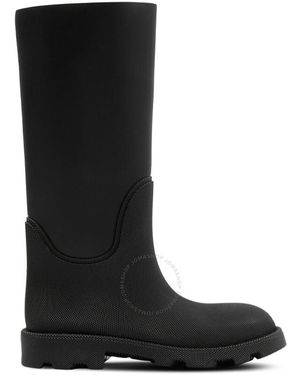 Burberry Marsh Rubber High Boots, Brand Size 42 Us - Black