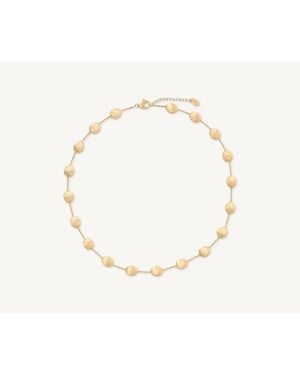 Marco Bicego Siviglia 18K Large Bean Adjustable Necklace - Metallic