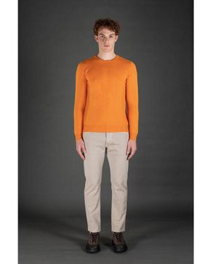 Moorer Bright Crewneck Sweater - Black