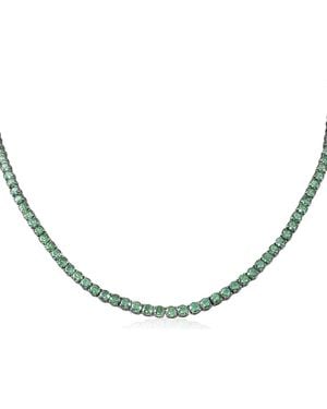 Swarovski Ladies Matrix Crystal Necklace - Brown