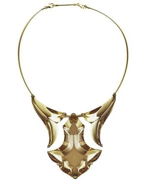 Baccarat Crystal Pampille Collar Necklace - Metallic