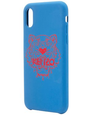KENZO Iphone Xs Max Tigger Case - Blue