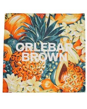 Orlebar Brown Tasso Club Tropicana Scarf (276041-Amber/Mimosa) - Multicolour