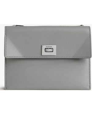 Balenciaga Rodeo Large Coin And Card Holder - Grey