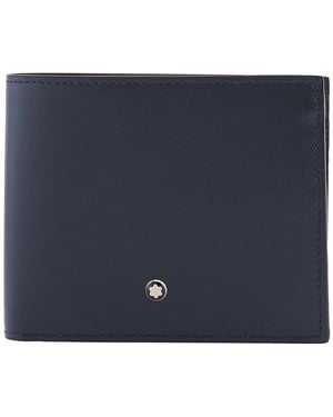 Montblanc Ink Meisterstuck 4Cc Wallet - Blue