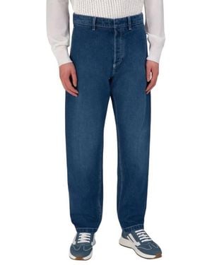 Bally Relaxed Fit Denim Jeans, Brand Size 48 Waist - Blue