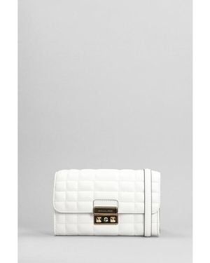 Michael Kors Tribeca Large Crossbody Bag - White