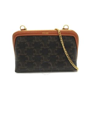Celine Clutch With Chain - Black