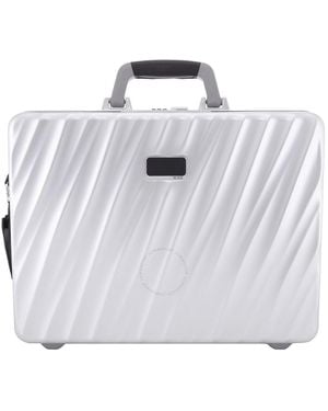 Tumi 19 Degree Aluminum Briefcase - Blue