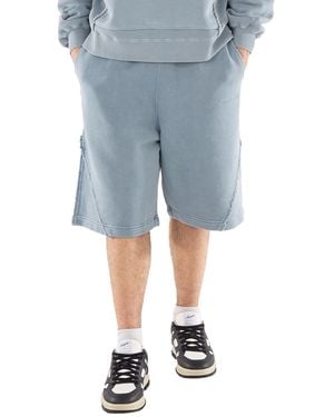 A_COLD_WALL* Cubist Cotton Sweat Shorts - Blue