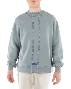 A_COLD_WALL* Embroidered Logo Crew Neck Sweatshirt - Green