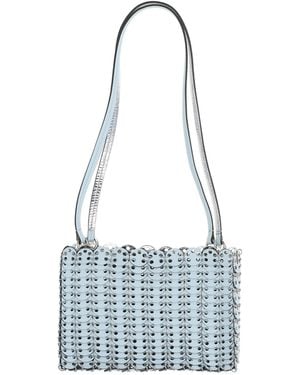 Rabanne Flip 1969 Shoulder Bag - Blue