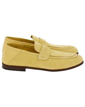 Ferragamo Mvit Penny Loafers - Yellow